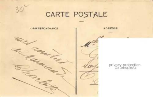 AK / Ansichtskarte MARMANDE 47 Lot-et-Garonne Le Marche Couvert L'Eglise et la Poste