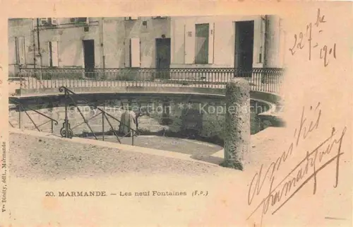 AK / Ansichtskarte MARMANDE 47 Lot-et-Garonne Les neuf Fontaines