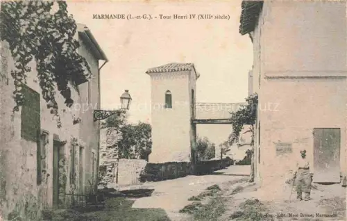 AK / Ansichtskarte MARMANDE 47 Lot-et-Garonne Tour Henri IV
