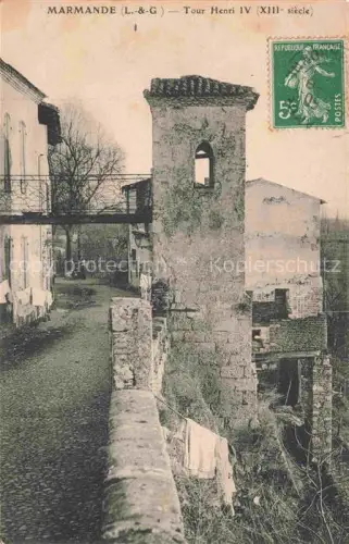AK / Ansichtskarte MARMANDE 47 Lot-et-Garonne Tour Henri IV