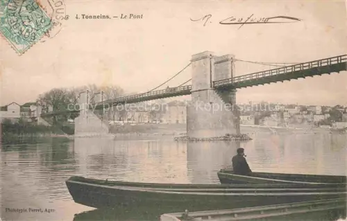 AK / Ansichtskarte Tonneins Marmande 47 Lot-et-Garonne Le Pont