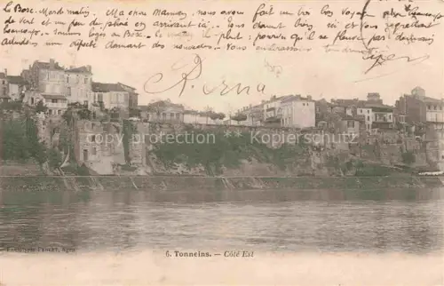 AK / Ansichtskarte Tonneins Marmande 47 Lot-et-Garonne Cote Est