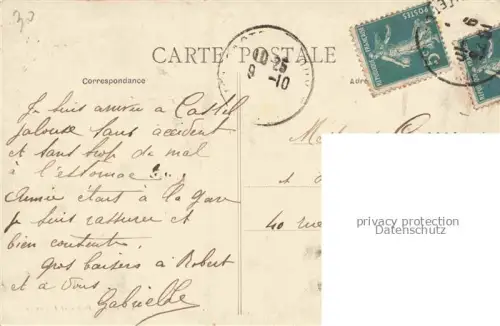 AK / Ansichtskarte Casteljaloux NERAC 47 Lot-et-Garonne Porte du XVIIe siecle