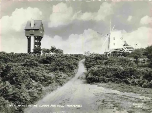 AK / Ansichtskarte Thorpeness Suffolk UK House in the Clouds and Mill