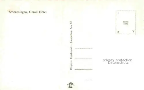 AK / Ansichtskarte SCHEVENINGEN Zuid-Holland NL Grand Hotel