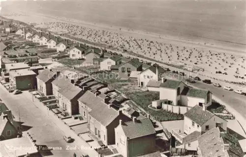 AK / Ansichtskarte ZANDVOORT-AAN-ZEE Noord Holland NL Panorama Zuid-Boulevard Strand