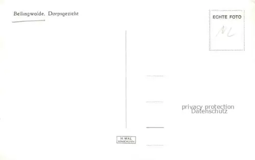 AK / Ansichtskarte Bellingwolde Groningen NL Dorpsgezicht