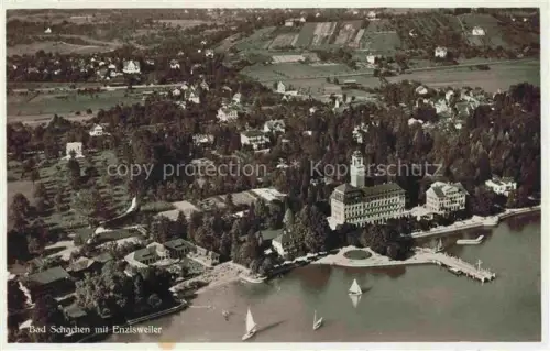 AK / Ansichtskarte Bad Schachen LINDAU Bodensee Bayern Ansicht mit Blick nach Enzisweiler