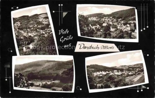 AK / Ansichtskarte Donsbach Dillenburg Hessen Panorama Landschaft