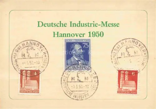 AK / Ansichtskarte HANNOVER  CITY Deutsche Industrie-Messe