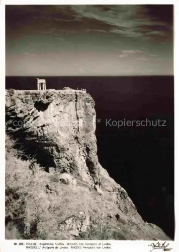 AK / Ansichtskarte Lindos Lindo Rhodes Greece Acropole