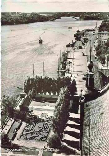AK / Ansichtskarte STOCKHOLM  Sweden Parti av Stadshustroedgarden