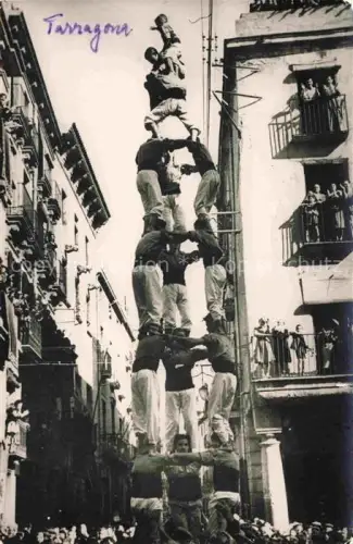 AK / Ansichtskarte TARRAGONA ES Torre Humana tres de ocho