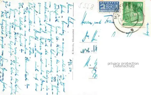 AK / Ansichtskarte Muenstereifel Bad NRW Blick vom Kurhaus