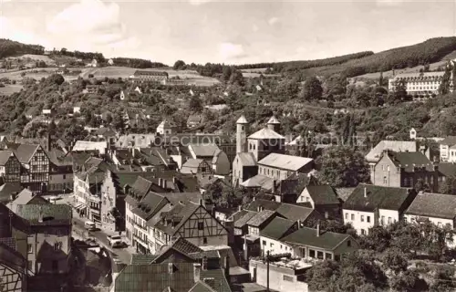 AK / Ansichtskarte Muenstereifel Bad NRW Blick von der Burgterrasse