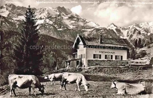 AK / Ansichtskarte Partnachalm Garmisch-Partenkirchen Bayern Panorama