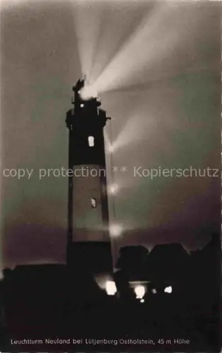 AK / Ansichtskarte Luetjenburg Holstein Ploen Schleswig-Holstein Leuchtturm Neuland