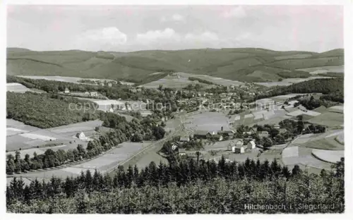 AK / Ansichtskarte Hilchenbach Siegen-Wittgenstein NRW Fliegeraufnahme