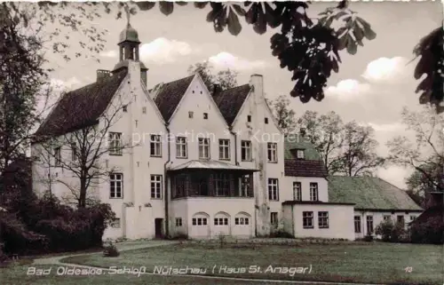 AK / Ansichtskarte Bad Oldesloe Schleswig-Holstein Schloss Nuetschau Haus St Ansgar