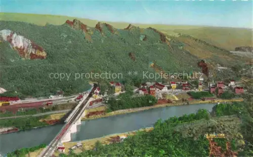 AK / Ansichtskarte Chateau-Regnault Charleville-Mezieres 08 Ardennes Les 4 fils Aymon Vue aerienne