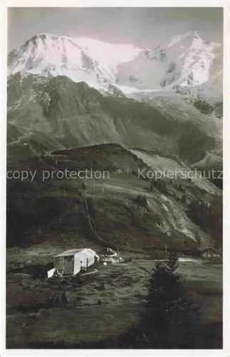 AK / Ansichtskarte Voza MONT-BLANC 4807m 74 Haute-Savoie avec vue sur le Glacier de Bionnassey