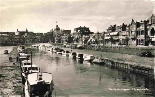 AK / Ansichtskarte SCHEVENINGEN Zuid-Holland NL Hafenkade