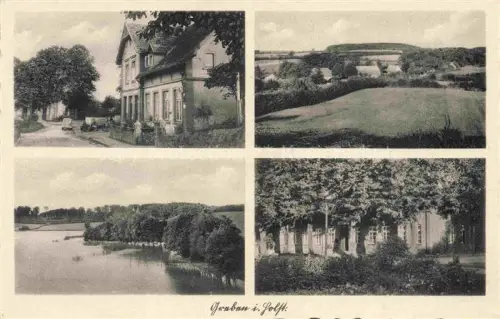 AK / Ansichtskarte Greben  Grebin Holstein PLoeN Schleswig-Holstein Teilansichten Landschaftspanorama