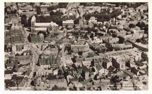 AK / Ansichtskarte Lund  Skane Lan Sweden Flugfoto