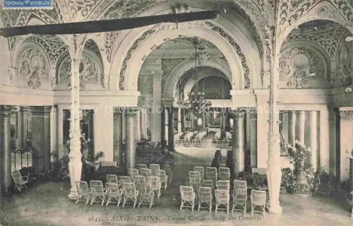 AK / Ansichtskarte AIX-LES-BAINS Chambery 73 Savoie Grand Cerele Salle des Concerts