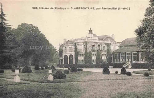AK / Ansichtskarte Clairefontaine -en-Yvelines Rambouillet 78 Yvelines Chateau de Montjoye