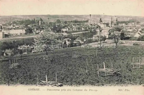 AK / Ansichtskarte CORBEIL -Essonnes 91 Essone Panorama pris Coteaux du Perray