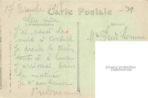 AK / Ansichtskarte CORBEIL -Essonnes 91 Essone Panorama pris Coteaux du Perray