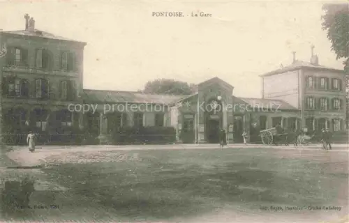 AK / Ansichtskarte PONTOISE 95 Val-d Oise La Gare