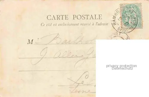 AK / Ansichtskarte RAMBOUILLET 78 Yvelines Place Ancien Gouvernement