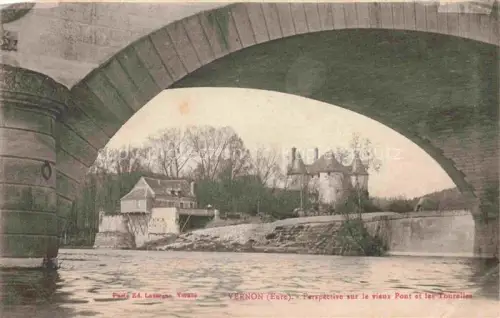 AK / Ansichtskarte Vernon  Evreux 27 Eure Pont et les Toureilles