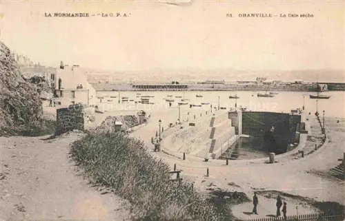 AK / Ansichtskarte GRANVILLE 50 Manche La Cale séche