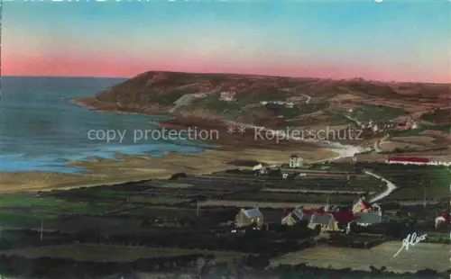 AK / Ansichtskarte CHERBOURG-Octeville 50 Manche Panorama Côte de Jade vue aérienne