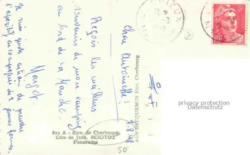 AK / Ansichtskarte CHERBOURG-Octeville 50 Manche Panorama Côte de Jade vue aérienne