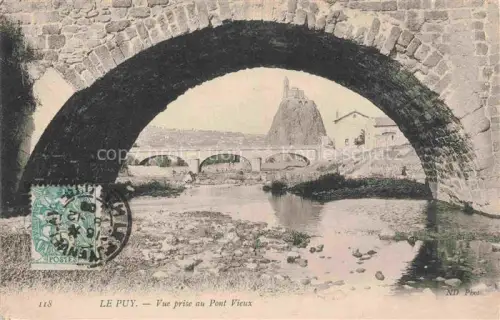 AK / Ansichtskarte LE PUY  en-Velay 43 Haute-Loire Vue prise au pont vieux