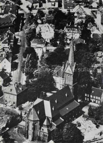 AK / Ansichtskarte Ohligs Solingen NRW Umgebung der katholischen Kirche aus der Vogelschau