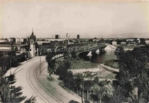 AK / Ansichtskarte Strasbourg  Strassburg 67 Bas-Rhin Les ponts du Rhin vue vers Kehl