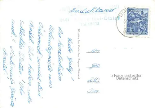 AK / Ansichtskarte Niederthai Umhausen oetztal Tirol AT Panorama Wasserfall Gasthof Stuibenfall