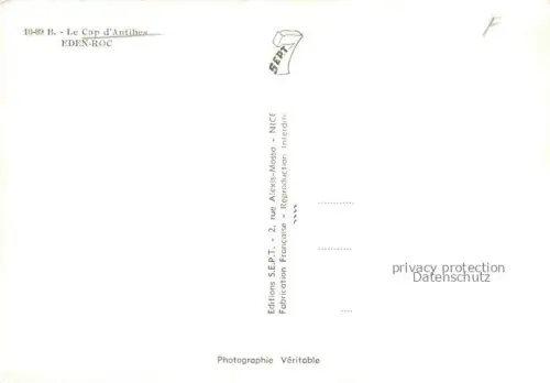 AK / Ansichtskarte ANTIBES 06 Alpes Maritimes Le Cap d'Antibes Eden Rock Pool