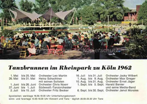 AK / Ansichtskarte KoeLN  RHEIN Tanzbrunnen im Rheinpark