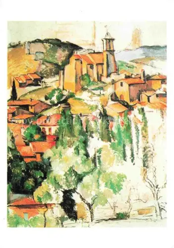 AK / Ansichtskarte CEZANNE Paul (1839-1906) Kuenstlerkarte Ansicht von Gardanne 