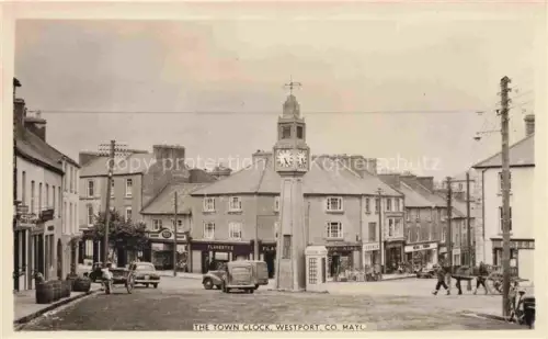 AK / Ansichtskarte Westport Mayo Ireland The Town Clock