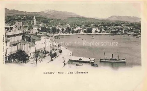 AK / Ansichtskarte SANARY-SUR-MER TOULON 83 Var Vue générale