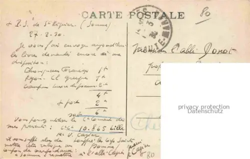 AK / Ansichtskarte St-Riquier Abbeville 80 Somme Petit Séminaire la Jeune Fanfare