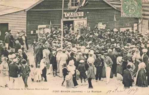 AK / Ansichtskarte Fort-Mahon-Plage Abbeville 80 Somme La Musique Casino
