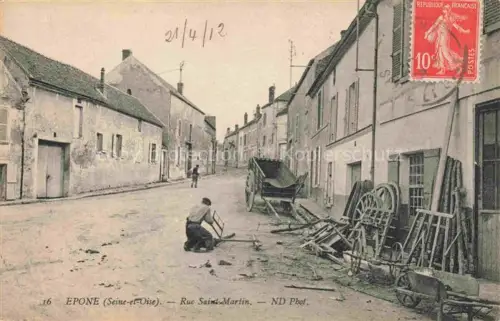 AK / Ansichtskarte Epone Mantes-la-Jolie 78 Yvelines Rue Saint Martin